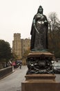 Queen Victoria Statue at Windsor Castle in Windsor, England Royalty Free Stock Photo