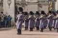 Queen's Guard - Buckingham Palace - London - UK Royalty Free Stock Photo