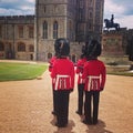 Queen Guards at Windsor, London, England