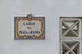 Queens beach Square (Largo da Praia da Rainha) in Cascais