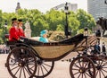 The Queens birthday Trooping the Colour Royalty Free Stock Photo