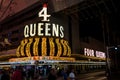 4 Queens Casino Las Vegas Royalty Free Stock Photo