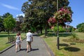 Queens Gardens near Glades Shopping Centre in Bromley Royalty Free Stock Photo