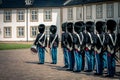 Queens guard, Denmark Royalty Free Stock Photo