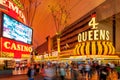 4 Queens Hotel and Casino Las Vegas Nevada Royalty Free Stock Photo