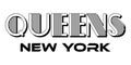 Queens New York City Urban Typography for Silk Screen Print Apparel Modern Design