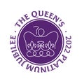 The Queens Platinum Jubilee 2022 - In 2022, Her Majesty The Queen will become the first British Monarch to celebrate a Platinum Royalty Free Stock Photo
