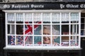 Queens Platinum Jubilee Window Display in Knaresborough, Yorkshire