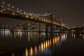 Queensboro Bridge, also known as the 59th Street Bridge Royalty Free Stock Photo