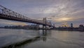 Queensboro Bridge, also known as the 59th Street Bridge Royalty Free Stock Photo