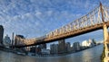 Queensboro Bridge and Manhattan, Roosevelt Island, New York