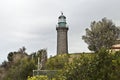 Queenscliff Black Lighthouse Royalty Free Stock Photo