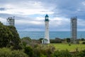 Queenscliff Low White Lighthouse in Melbourne.