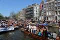 Queensday in Amsterdam
