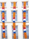 Queensday decoration Royalty Free Stock Photo