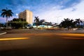 Queensland Cairns city, night