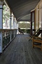 Queenslander with ornate balustrade work