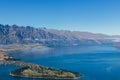 Queenstown downtown with the remarkable range, South island, New Zealand