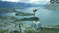 Queenstown New Zealand cable cart view from cable cart