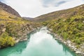 Queenstown in New Zealand. The city of adventure and nature. Royalty Free Stock Photo