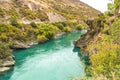 Queenstown in New Zealand. The city of adventure and nature. Royalty Free Stock Photo