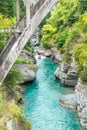 Queenstown in New Zealand. The city of adventure and nature. Royalty Free Stock Photo