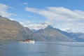 Scenic Lake Wakatipu at Queenstown