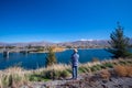 Queenstown and the Remarkables mountains, New Zealand Royalty Free Stock Photo