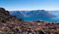 Queenstown and Remarkables range Royalty Free Stock Photo