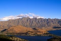Queenstown and Remarkables range Royalty Free Stock Photo