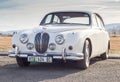 QUEENSTOWN, SOUTH AFRICA - 17 June 2017: VintageJaguar MK2 car p