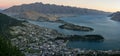 Queenstown sunset panorama