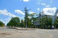 QUELIMANE, MOZAMBIQUE - 7 DECEMBER 2008: City street.