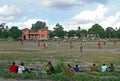 QUELIMANE, MOZAMBIQUE - 7 DECEMBER 2008: Football match.