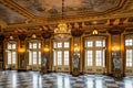 Queluz Palace Throne Room Decorations Royalty Free Stock Photo