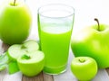 Taste the Crispness: Exquisite Green Apple Juice Picture to Delight Your Senses