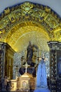 Querenca church of Nossa Senhora da Assuncao golden altar