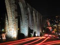 Queretaro Aqueduct Royalty Free Stock Photo