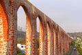 Aqueduct of the queretaro city, mexico.III