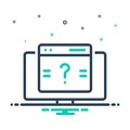 Mix icon for Queries, question and query