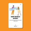 query web search intent vector