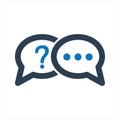 Question answer icon. Interview Question Icon.Question answer icon. Interview Question Icon.