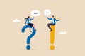 Question and answer, Q&A session, FAQ, frequently asked questions, discussion to get solution to solve problem, brainstorm