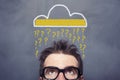 Question Cloud Royalty Free Stock Photo