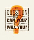 Question Everything Creative Vector Concept. Outstanding Motivation Quote Royalty Free Stock Photo