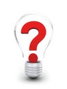 Question in a lightbulb