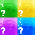 Question-mark background Royalty Free Stock Photo