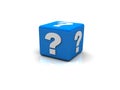 Question mark box Royalty Free Stock Photo