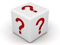 Question Mark Box Royalty Free Stock Photo