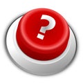 Question mark button Royalty Free Stock Photo